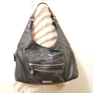 Eitenne Aigner black leather hobo